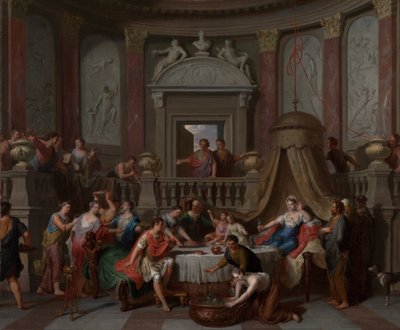 The Banquet of Cleopatra by Gerard Hoet